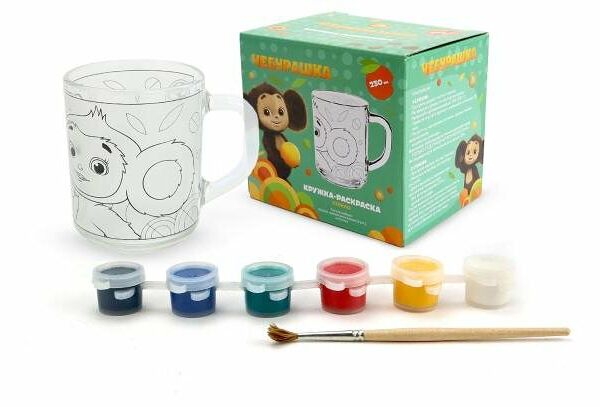 Кружка-раскраска Чебурашка, 230 мл