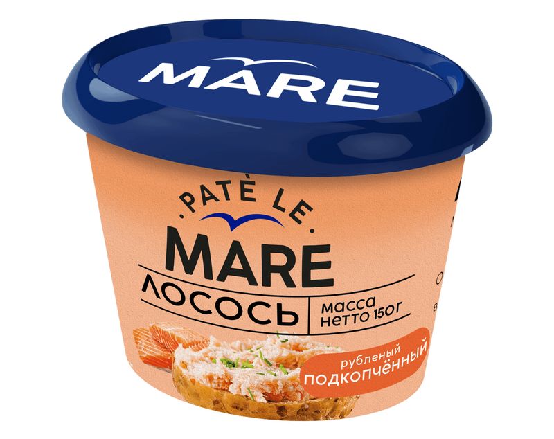 

Лосось подкопченный Pate le Mare рубленый 150 г