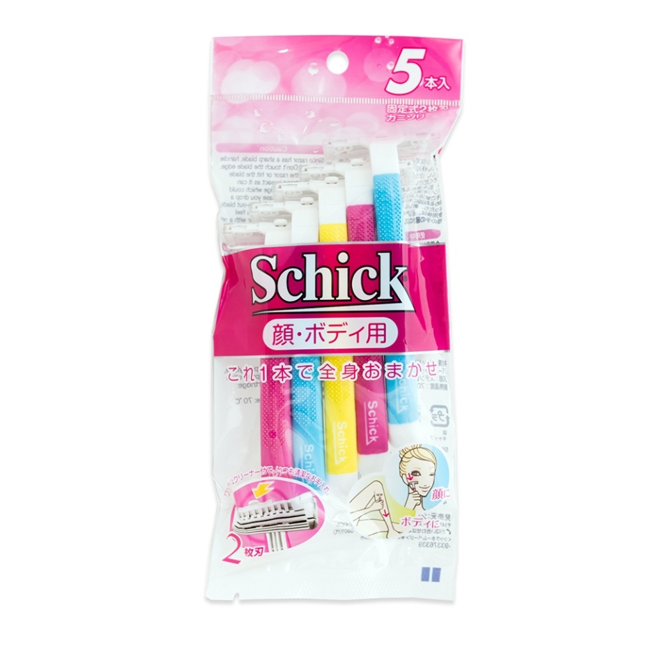 

Станок для бритья Schick Japan одноразовый для женщин, 5 шт.