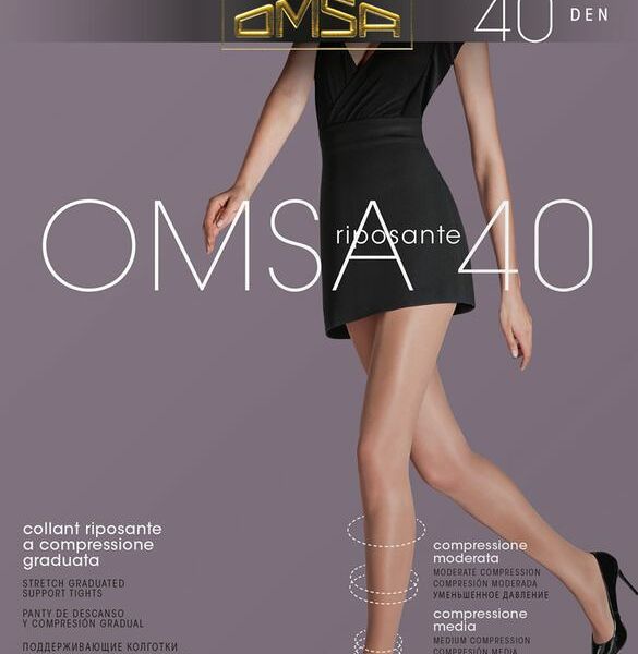 Колготки Omsa Nero 40den размер XL 1шт.