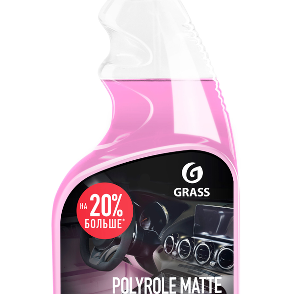 Полироль для пластика матовый Grass Bubble 600мл