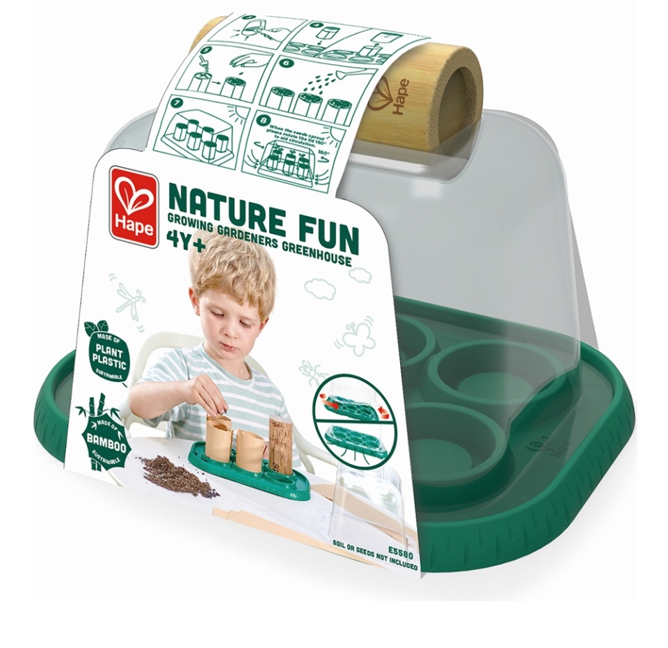 

Игровой набор «Садовод» для выращивания рассады, растений и цветов для детей 4+, Hape, 1 шт., Швейцария