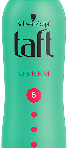 Пена для укладки волос Taft Объем мегафиксация