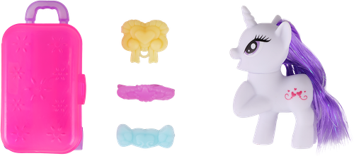 Набор игровой Lola Fun Пони с аксессуарами в шаре, в ассортименте, 7 предметов