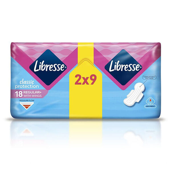 Libresse միջադիր Classic protection Regular N18 Soft