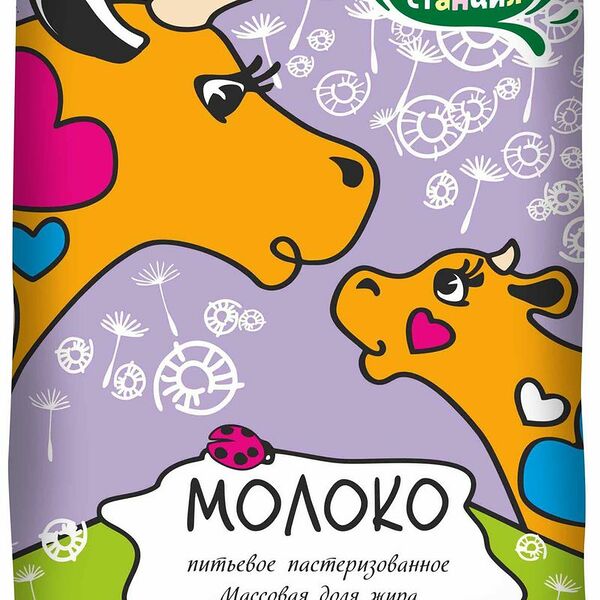 Молоко пастеризованное Детская пищевая станция 3.5%