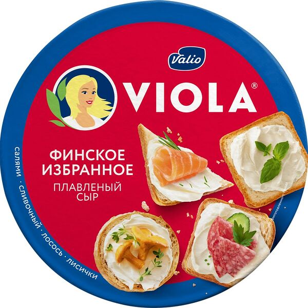 Сыр плавленый Viola ассорти Финское избранное 45%