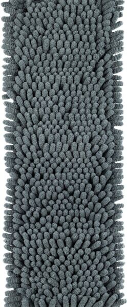 Насадка для швабры Рыжий кот Лапша серая для Mop Click из микрофибры