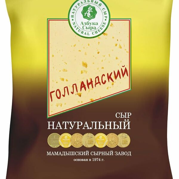 Сыр Азбука Сыра Голландский 45%