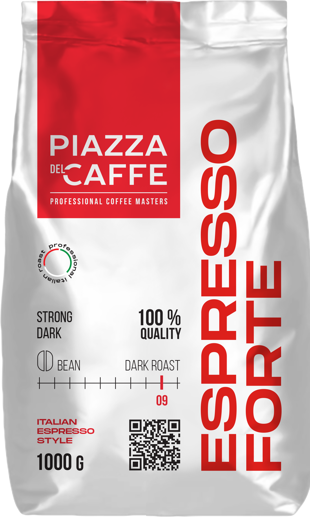 

Кофе в зёрнах Piazza del caffe Espresso Forte 1кг