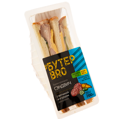 Сэндвич с ветч.и огурц(охл)F&G 200г