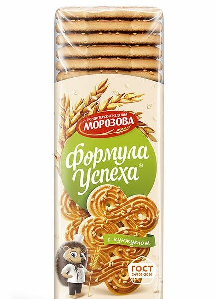 Печенье Формула успеха с кунжутом