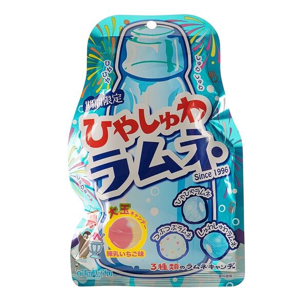 Карамель содовая cо вкусом RAMUNE ассорти SENJAKU