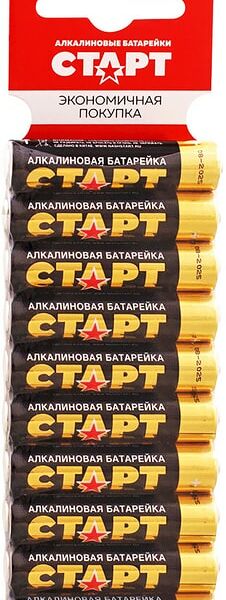 Батарейки Старт ААА 10шт