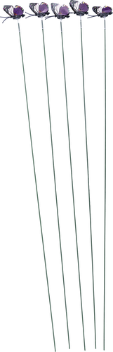 

Набор декоративных бабочек Giardino Club для сада 4 см 5 шт цвет в ассортименте