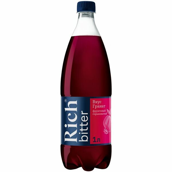 Напиток газированный Rich Tonic&Bitter Гранат, 1л