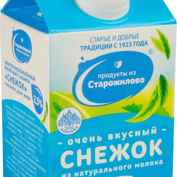 Снежок Продукты из Старожилово 2,5%