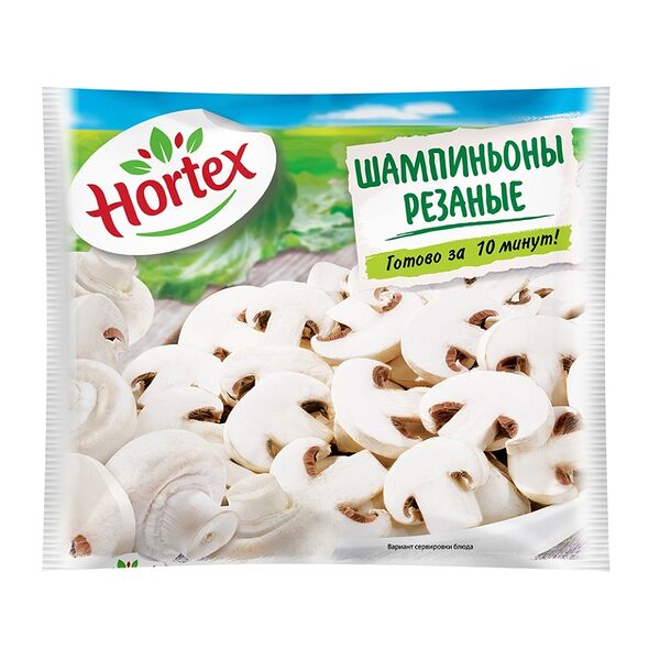 Грибы Hortex шампиньоны резаные