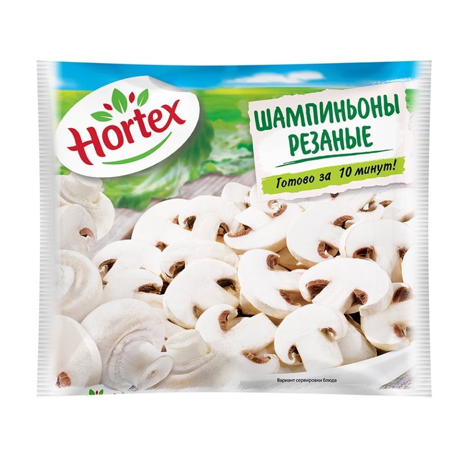 

Грибы Hortex шампиньоны резаные 400 г