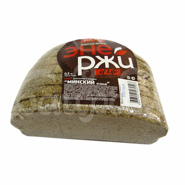 Хлеб Минский Особый 300гр Нарезка Восход упак