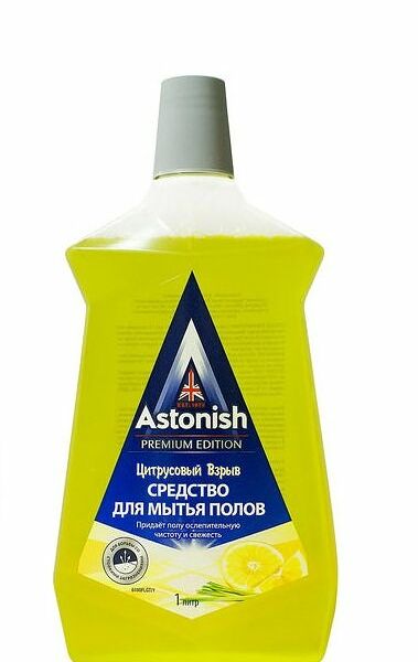 Средство для мытья полов Astonish Цитрусовый взрыв, 1 л