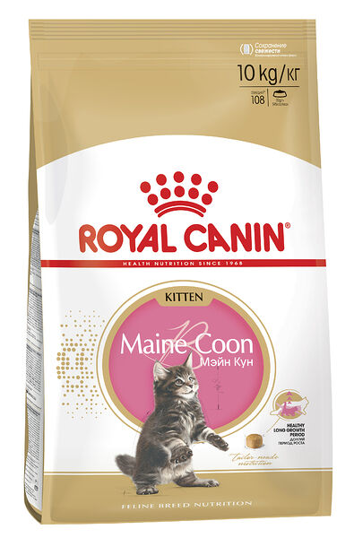 Royal Canin Maine Coon Kitten для котят породы мейн-кун Курица