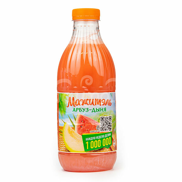 Напиток сывороточный Мажитэль J7 950гр Арбуз Дыня пэт
