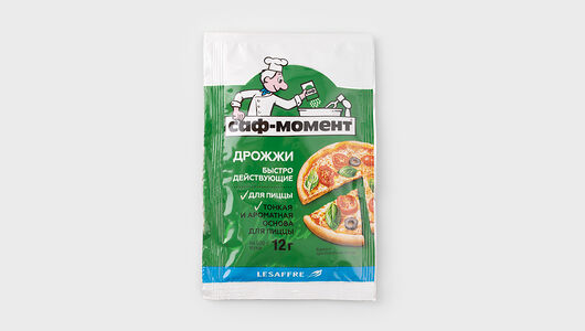Дрожжи Саф-Момент сухие быстродействующие для пиццы, 12 г
