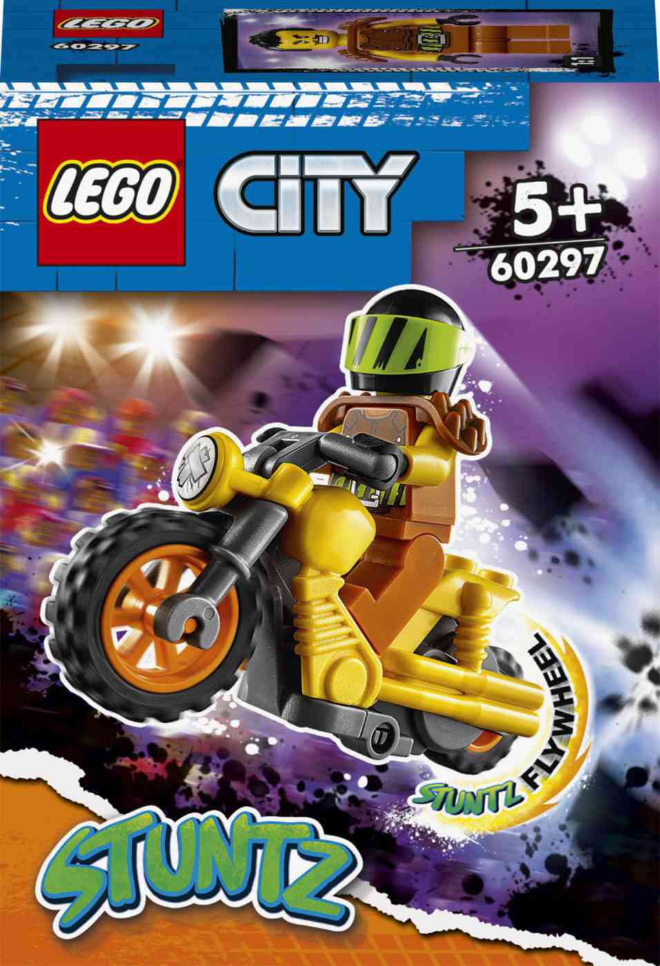 

Конструктор Lego City 60297 Разрушительный трюковый мотоцикл
