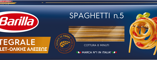 Макаронные изделия Barilla спагетти №5 интеграле 