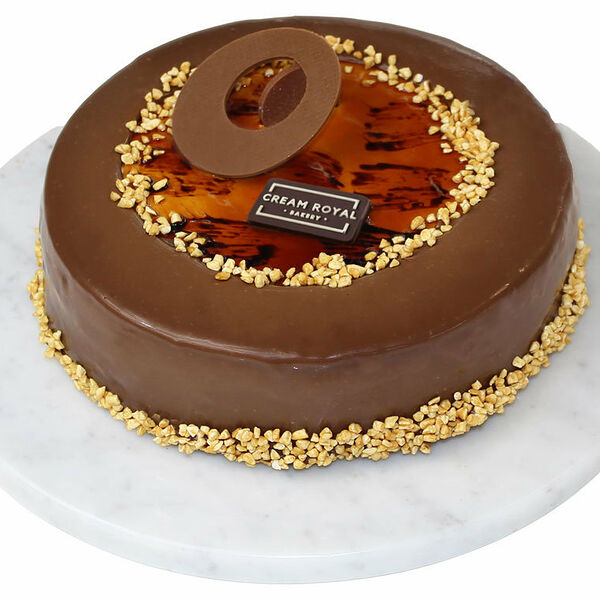 Торт бисквитный карамельный ТМ Cream royal  (Крем рояль)