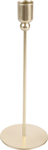 Подсвечник HOMECLUB High ball золото, 23см, железо, Арт. CCG-10