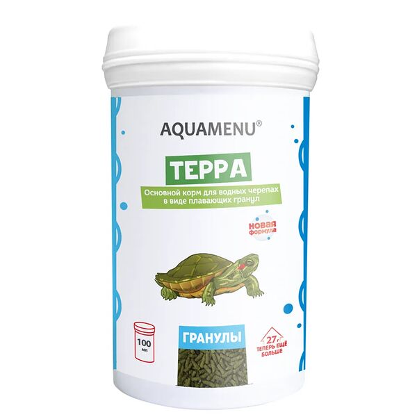 Корм Aquamenu Терра для рептилий 27 г