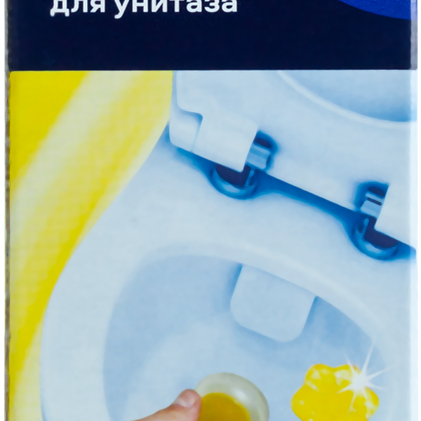 Гелевый освежитель для унитаза Лента Лимон