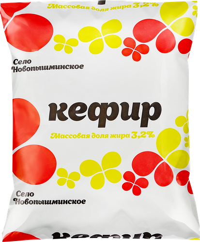 Кефир Новопышминское 3,2%, без змж