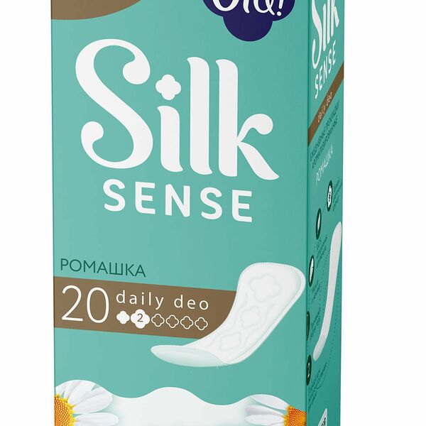 Ola! Silk Sense Daily Deo Прокладки ежедневные ромашка, 20 шт.