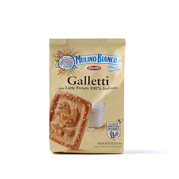 Печенье Mulino Bianco Galletti с сахарными кристаллами, 350г