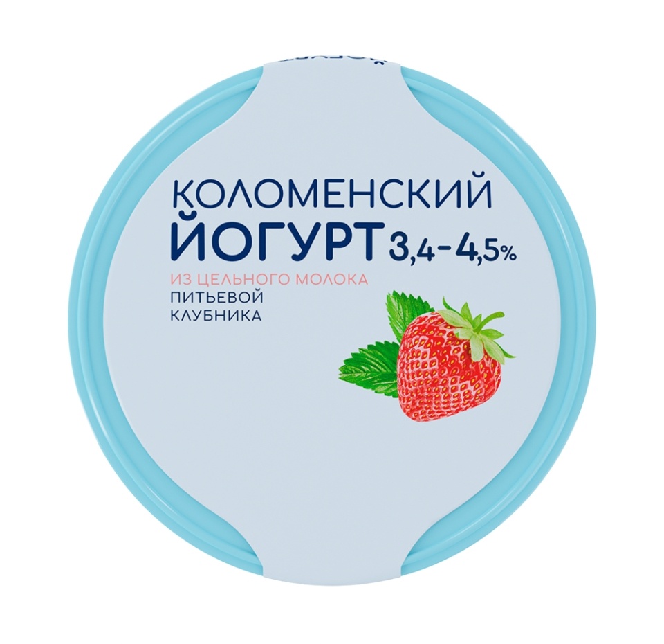 

Йогурт Коломенский Питьевой клубника 3.4-4.5% 450 г