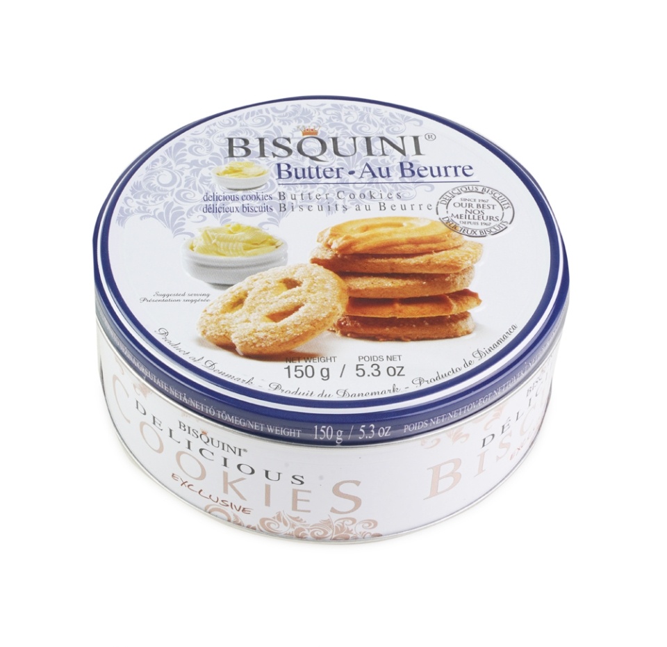 

Печенье Bisquini сливочное 26% 150 г
