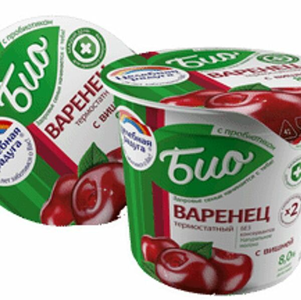 Варенец Целебная радуга Вишня 8% 150г