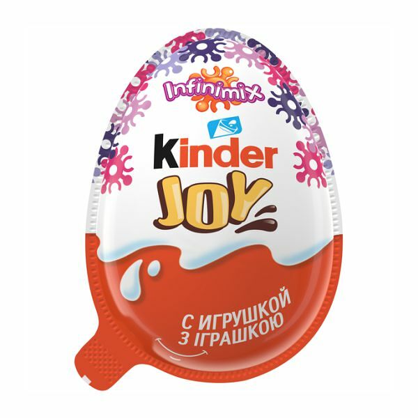 Шоколадное яйцо Kinder Joy с игрушкой Infinimix