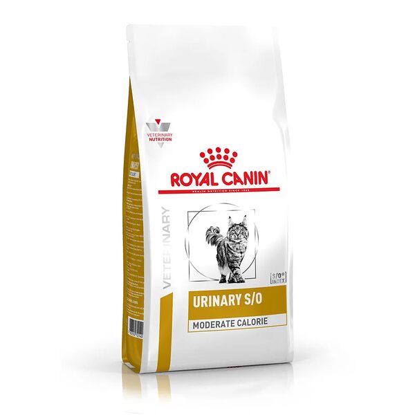 Royal Canin S/O Urinary Moderate Calorie корм для кошек, склонных к полноте, при лечении МКБ Курица