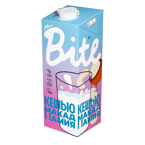 Напиток растительный Take a Bite кешью-макадамия