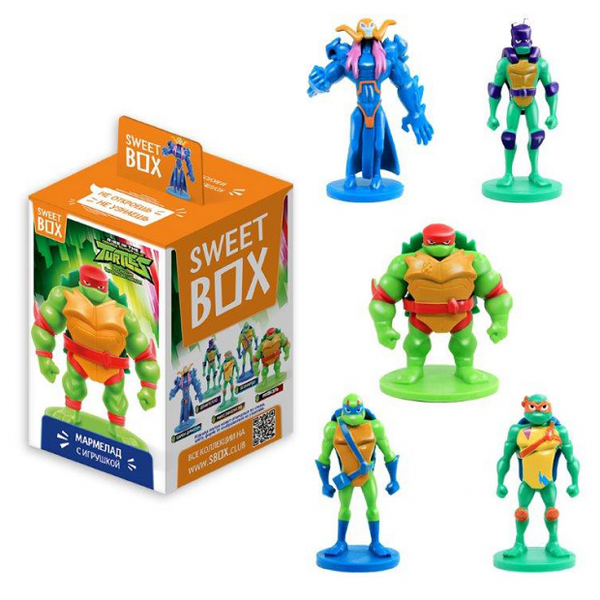 Мармелад жевательный SweetBox MINION Гадкий Я с игрушкой Конфитрейд