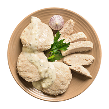 

Котлеты из мяса птицы паровые вес