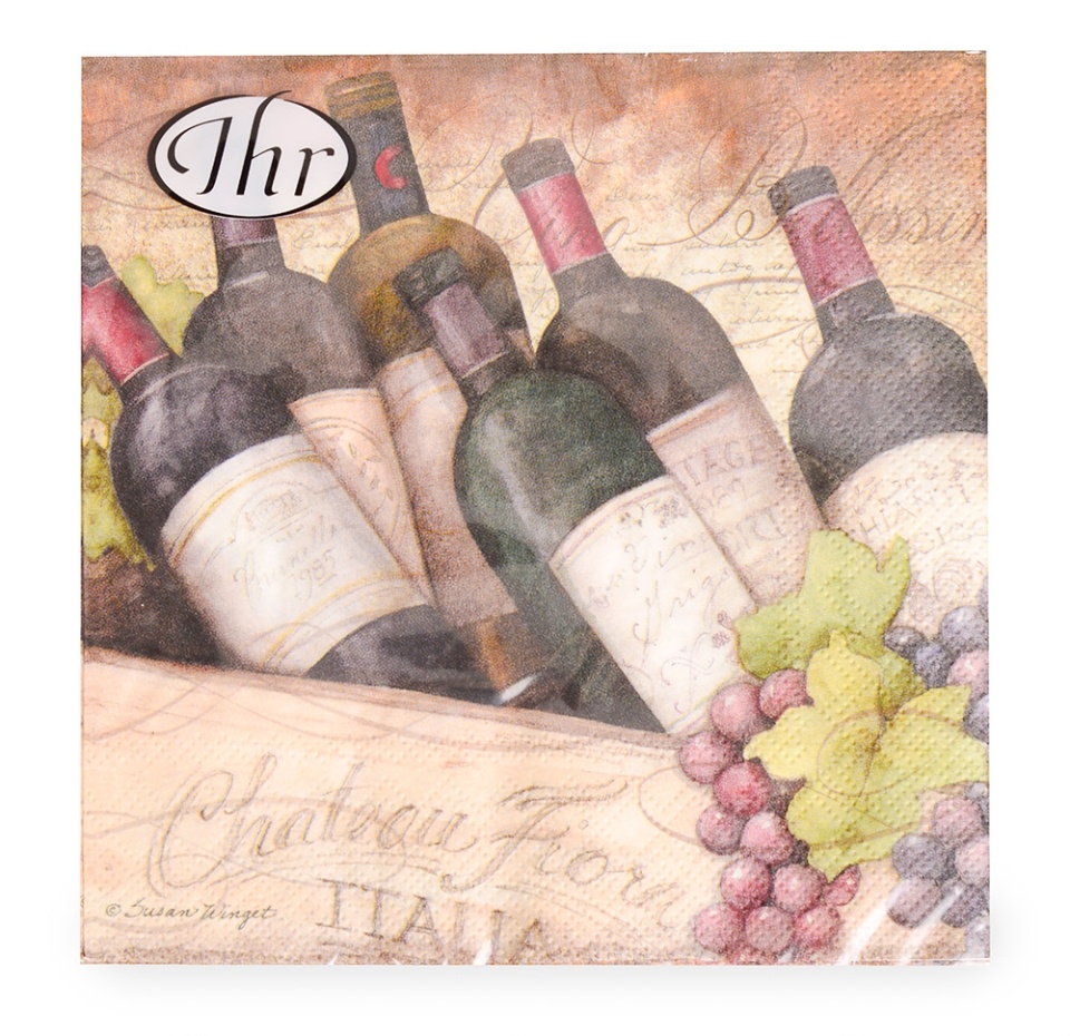 

Салфетки IHR Vino Bellissimo 33х33 см 20 шт
