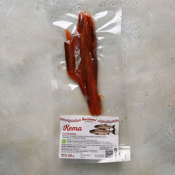 Кета вяленая соломка МясновЪ Буфет