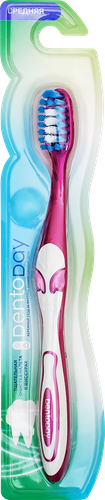 Зубная щетка DENTODAY средней жесткости