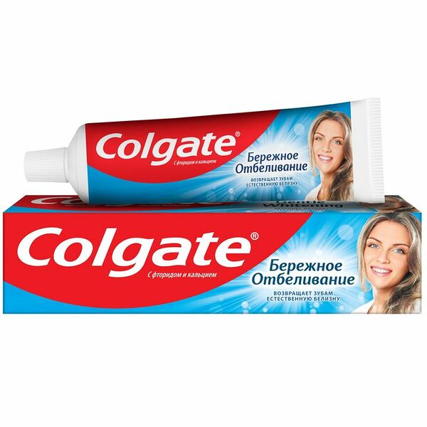 Зубная паста Colgate Бережное отбеливание