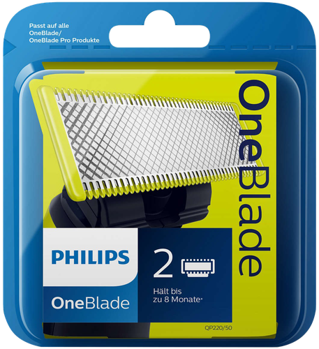 

Сменные лезвия Philips OneBlade, 2 шт.